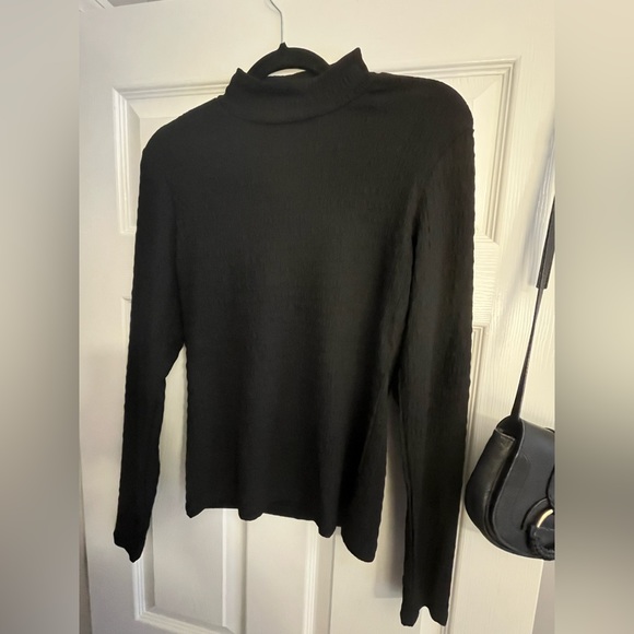 NWOT Sanctuary Mock Neck Long Sleeve Top - Picture 2 of 5